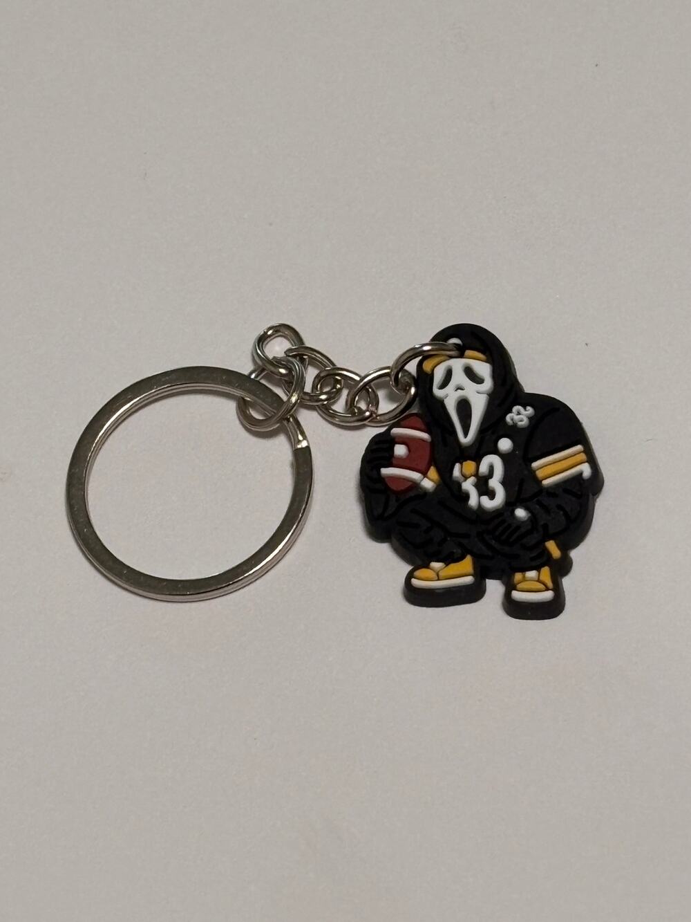 Horror Keychain Football Key Ring Chain Wallet Bag Backpack